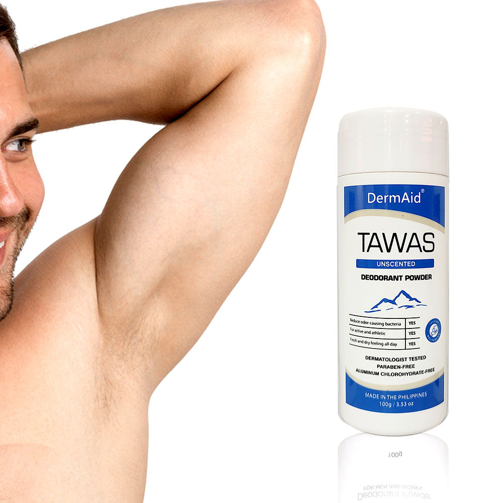 Dermaid Tawas Powder 100g - Unscented