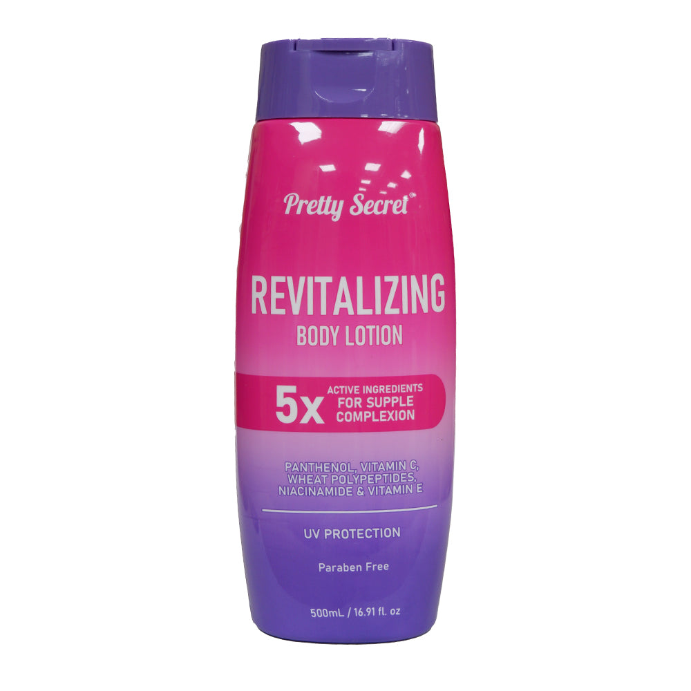 Pretty Secret Revitalizing Body Lotion and Firming Body Lotion 500ml