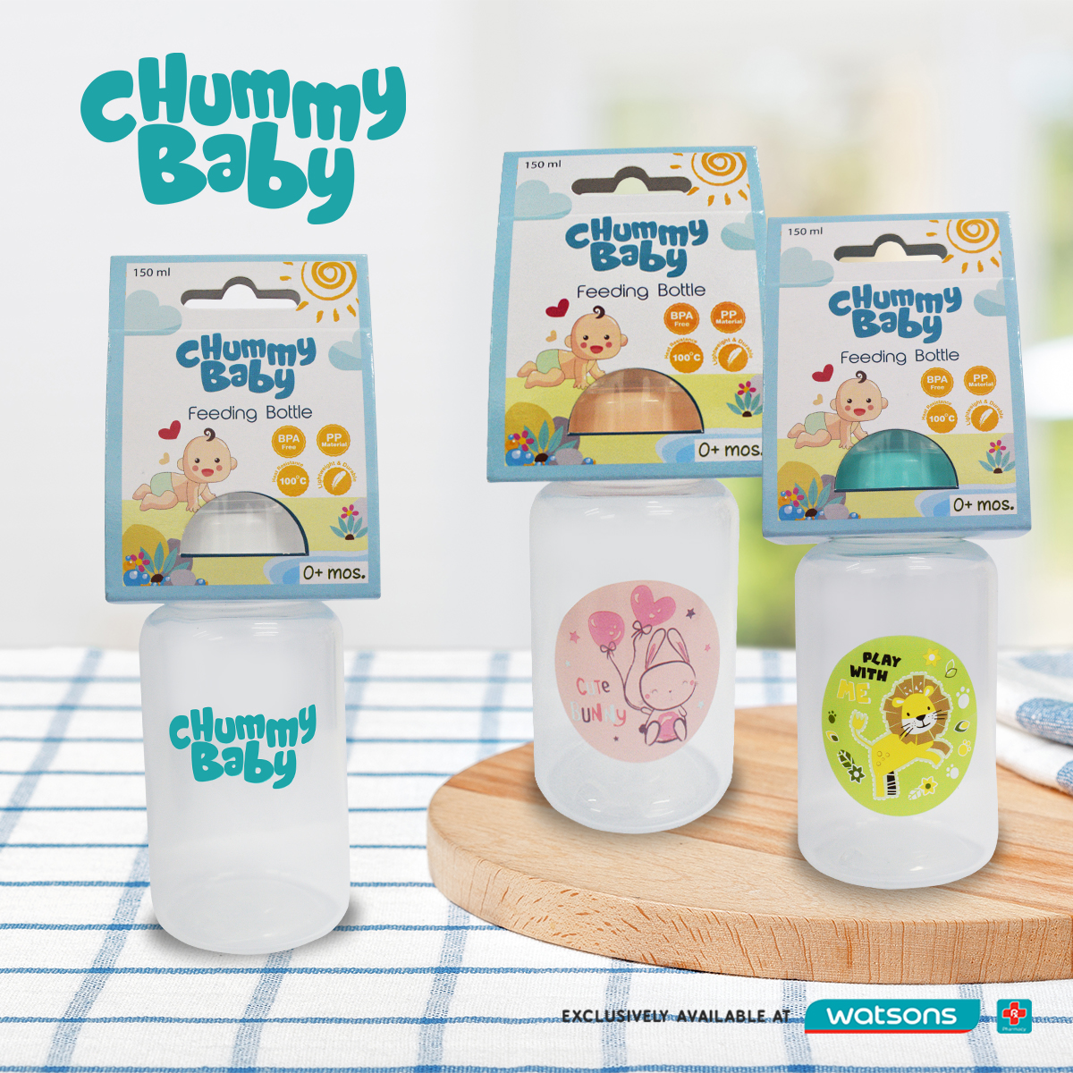 Chummy Baby Feeding Bottle 150ml