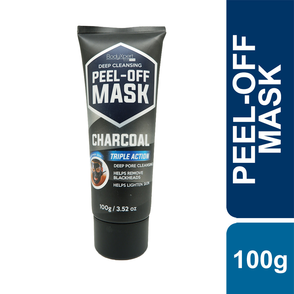 BodyXpert for Men Peel Off Mask Charcoal 100g