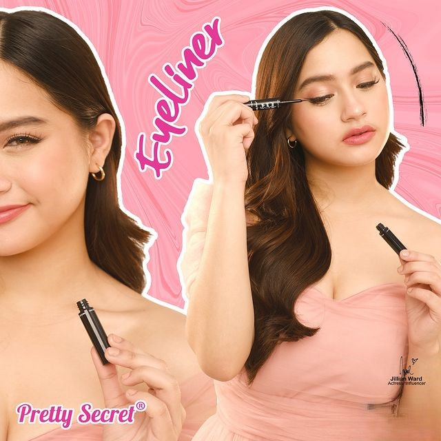 Pretty Secret 2-in-1 Mascara and Liquid Eyeliner - 10ml