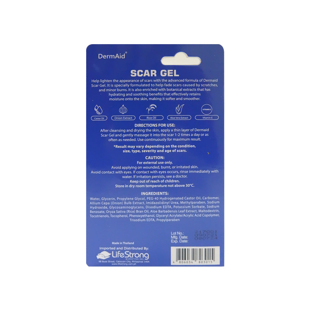 Dermaid Scar Erase Gel 5g