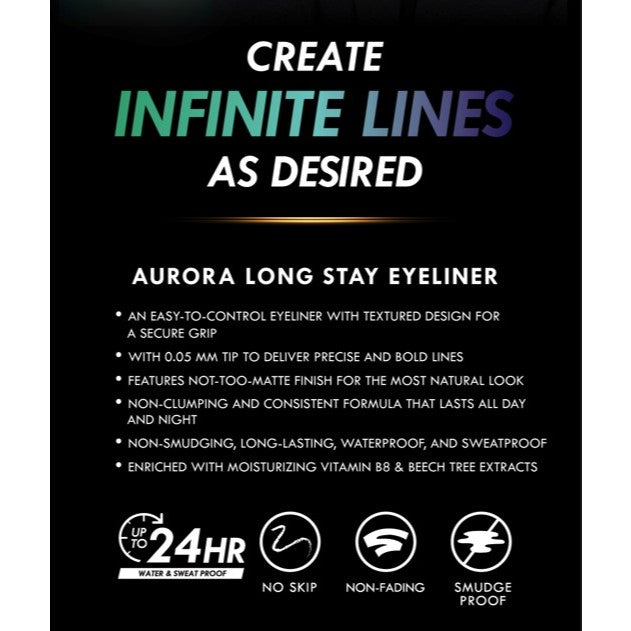 Browit Aurora Long Stay Eyeliner 0.5g