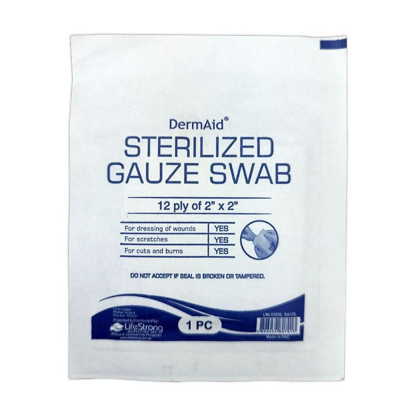 Dermaid Sterilized Gauze Swab