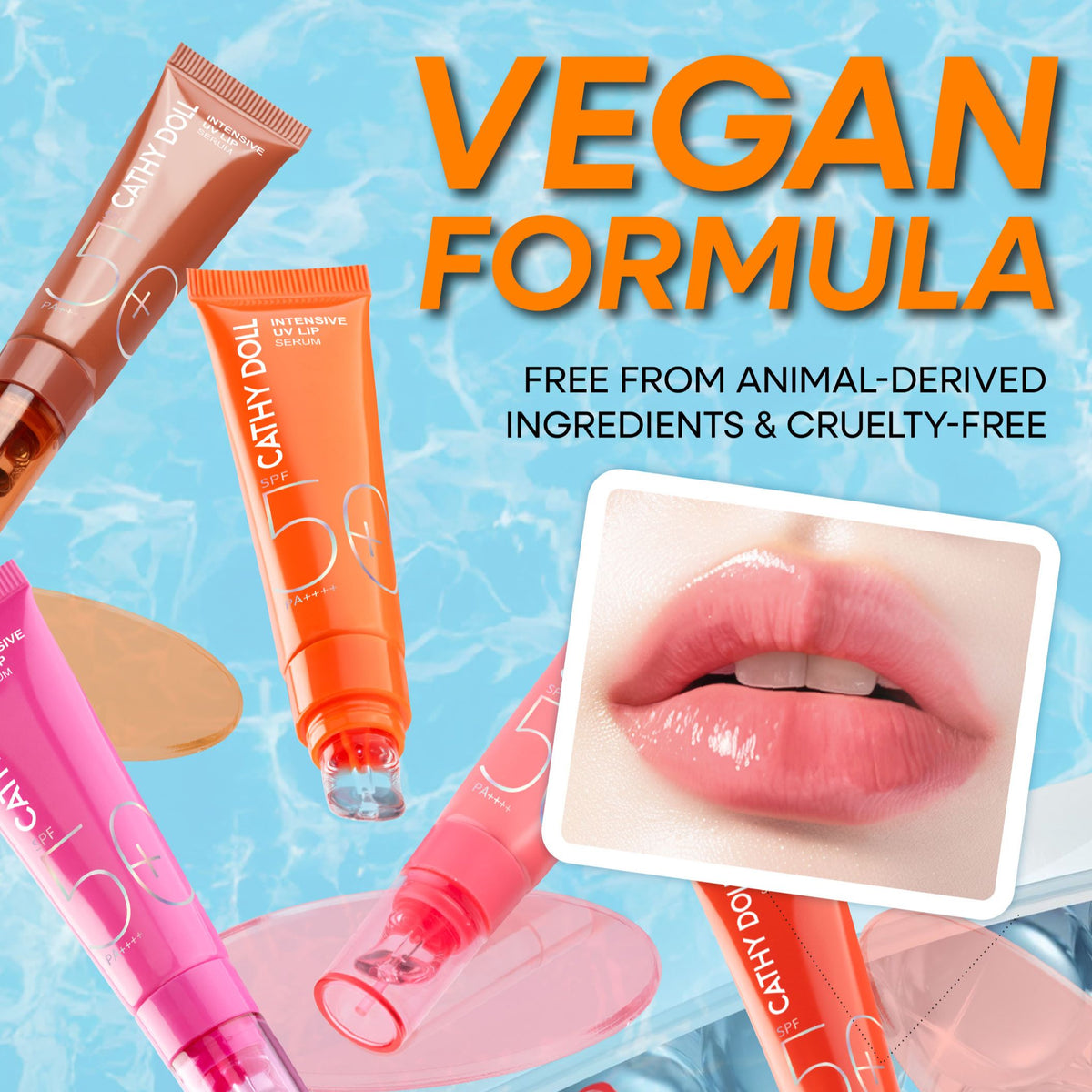 Cathy Doll Ups Intensive UV Lip Serum Spf50 PA 10ml