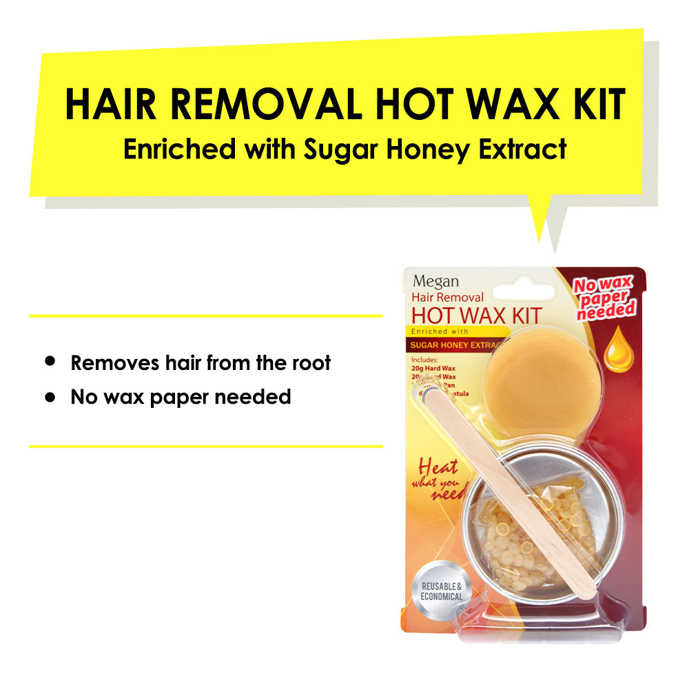Megan Sugar Honey Hot Wax Kit