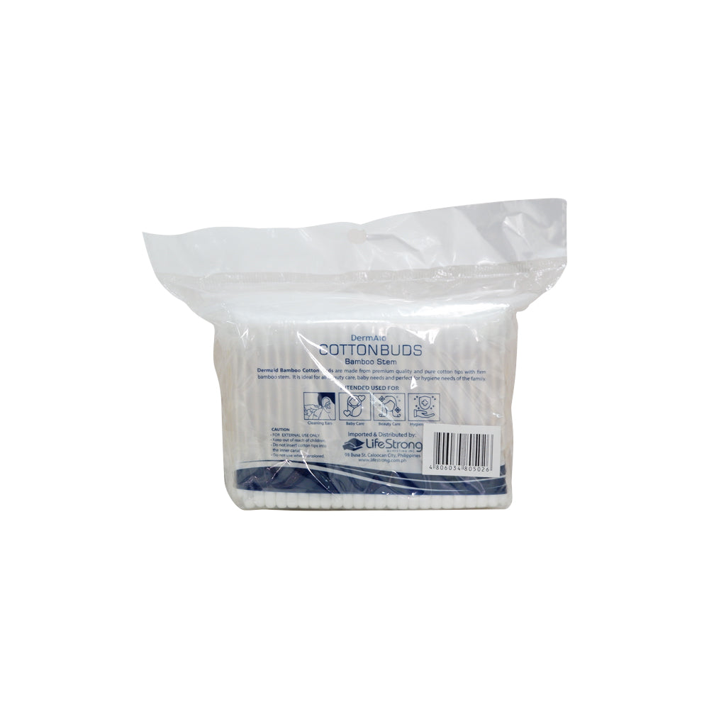 Dermaid Bamboo Cotton Buds 400 tips Buy 1 Take 1