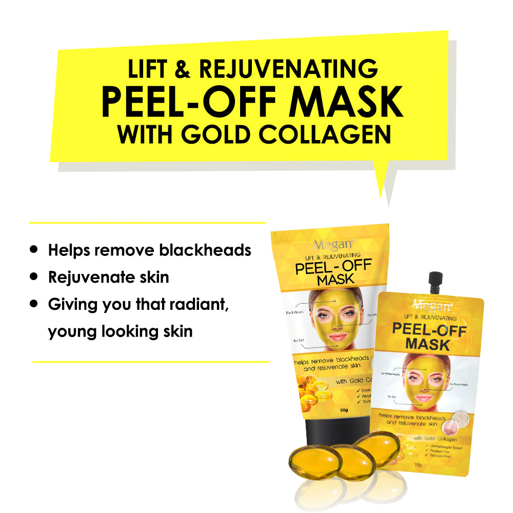 Megan Peel Off Mask - Gold Collagen