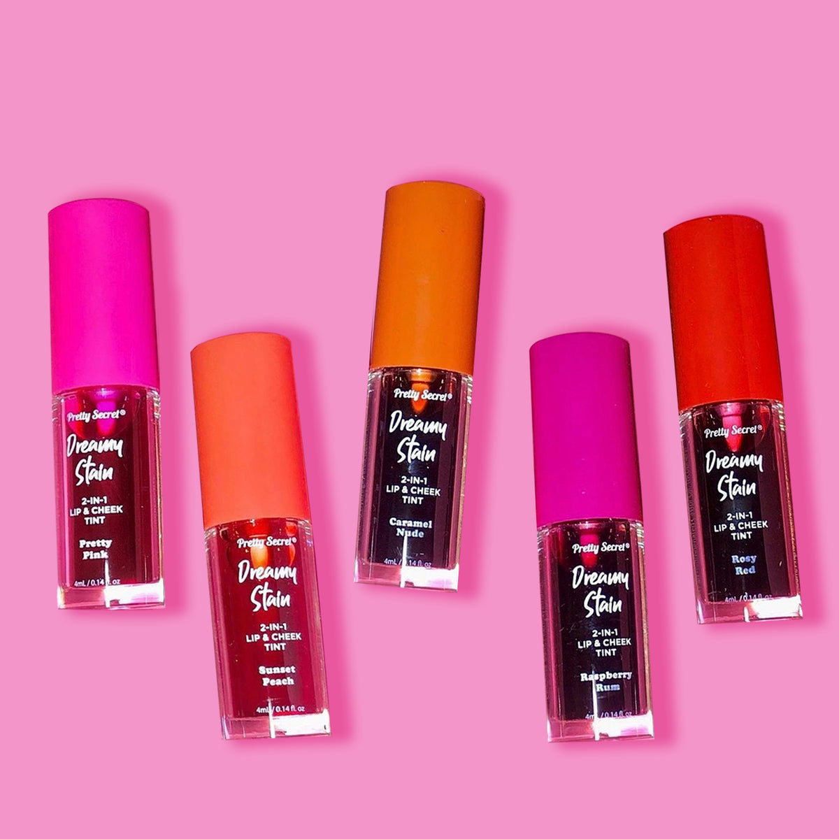 Pretty Secret Dreamy Stain 2-in-1 Lip & Cheek Tint - 4ml