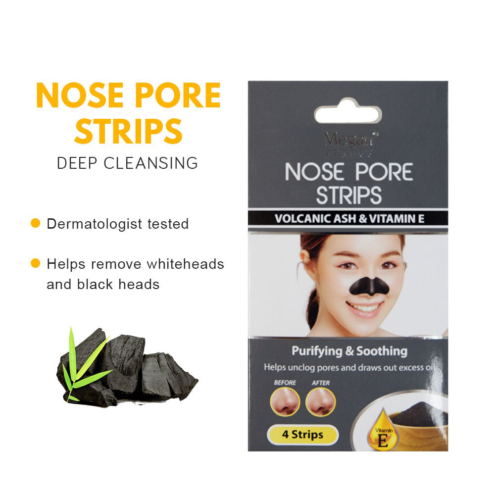 Megan Nose Pore Strips 4s - Volcanic Ash