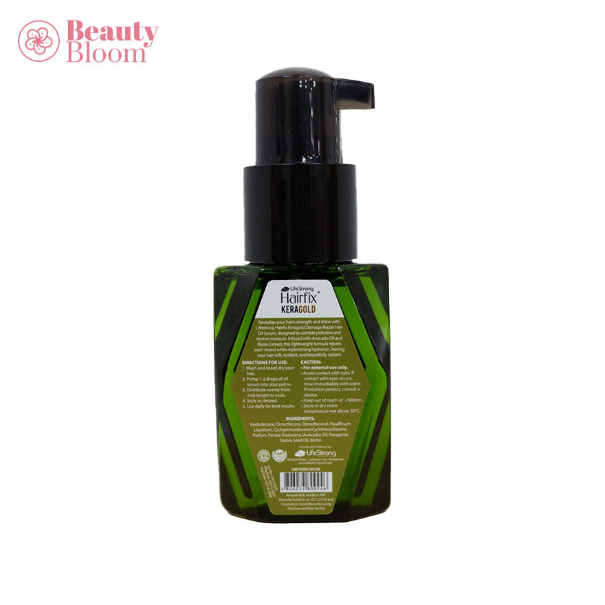 Hairfix Keragold Hair Oil Serum 65ml