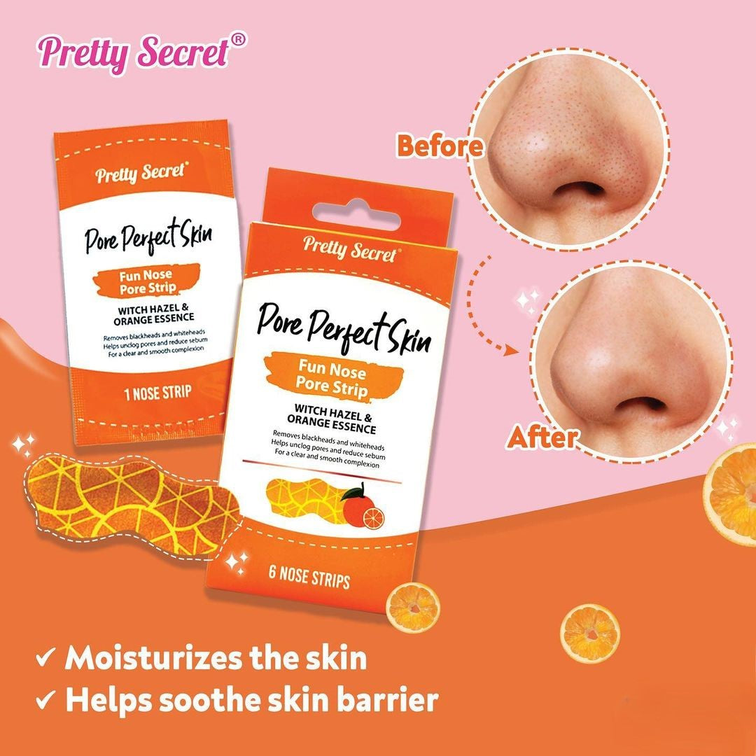 Pretty Secret Fun Nose Pore Strips - 6's