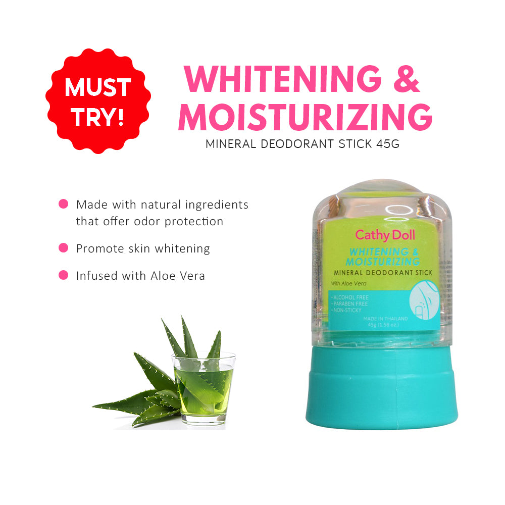 Cathy Doll Whitening & Moisturizing Mineral Deodorant Stick 45g