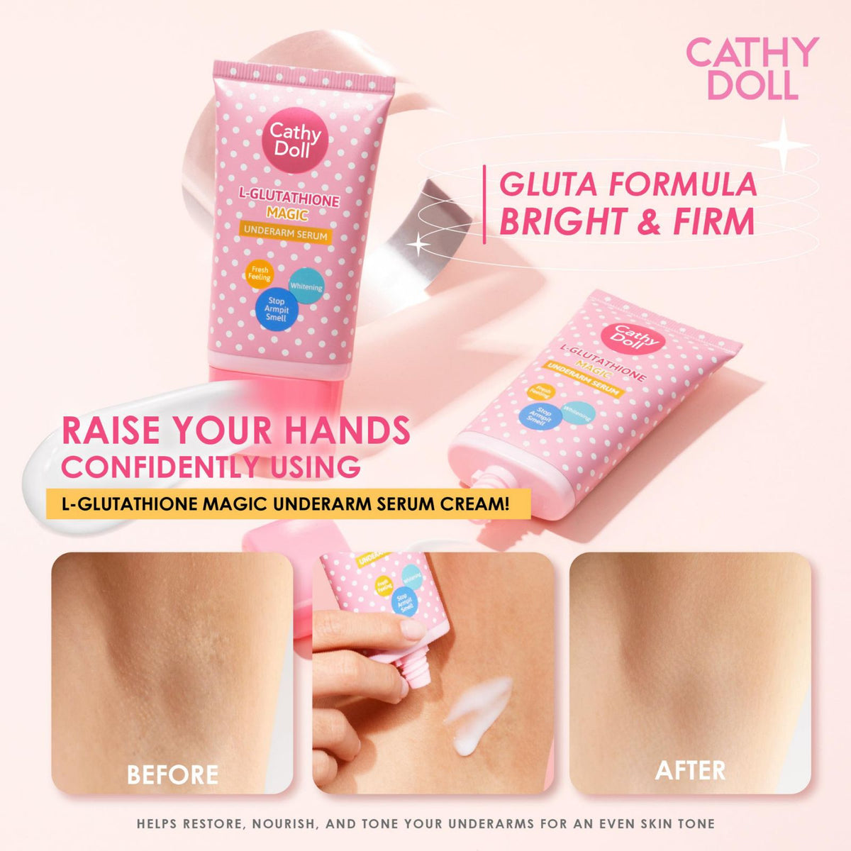 Cathy Doll L-Glutathione Magic Underarm Serum - 50g