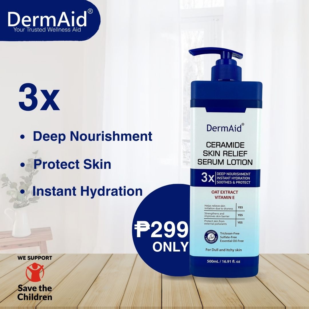 Dermaid Ceramide Skin Relief Body Lotion - 500ml