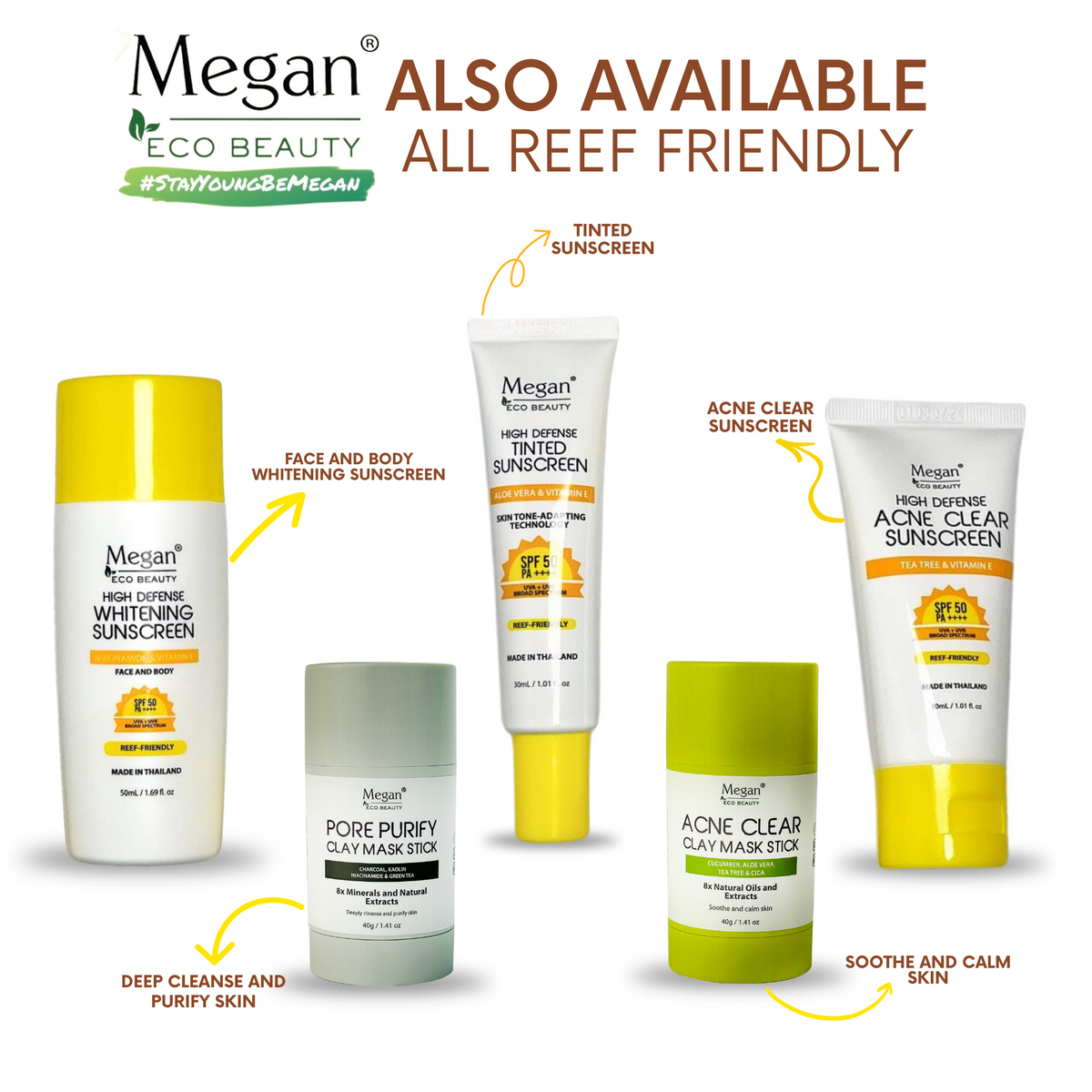 Megan Acne Clear Sunscreen SPF 50 30ml