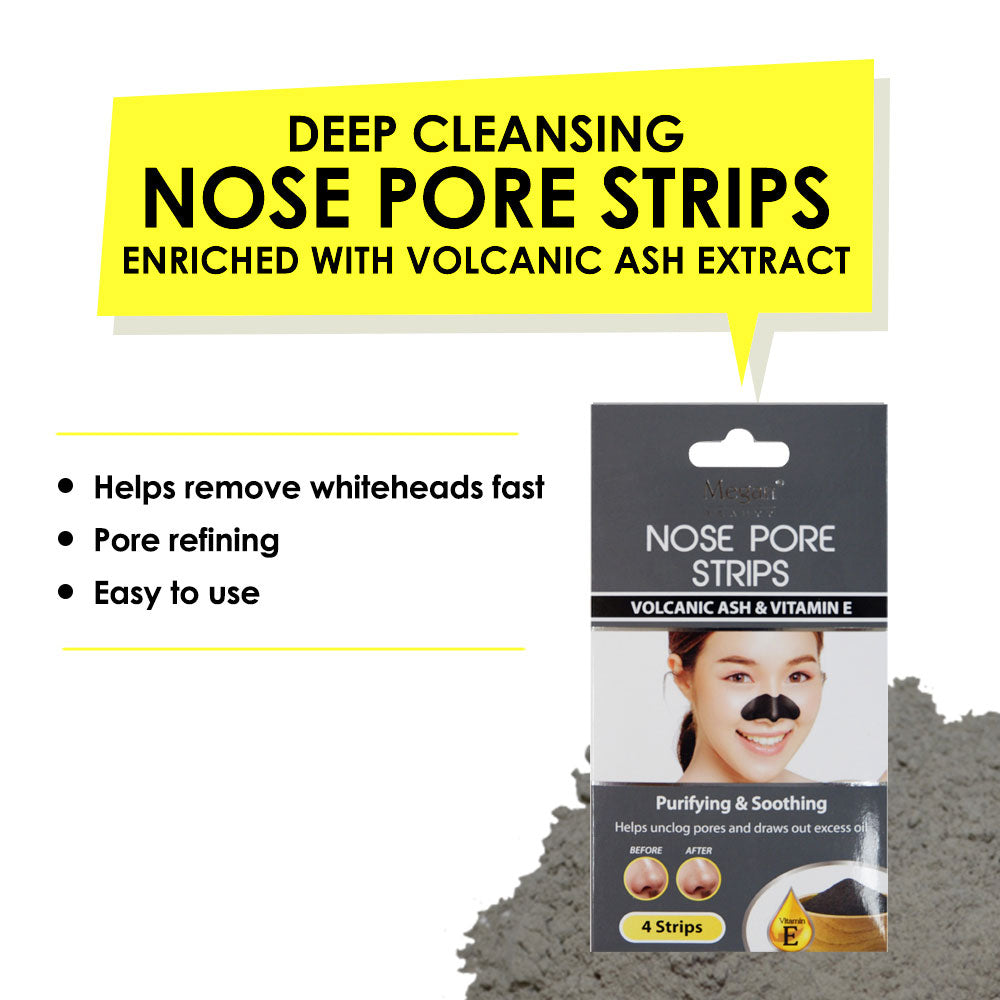 Megan Nose Pore Strips 4s - Volcanic Ash