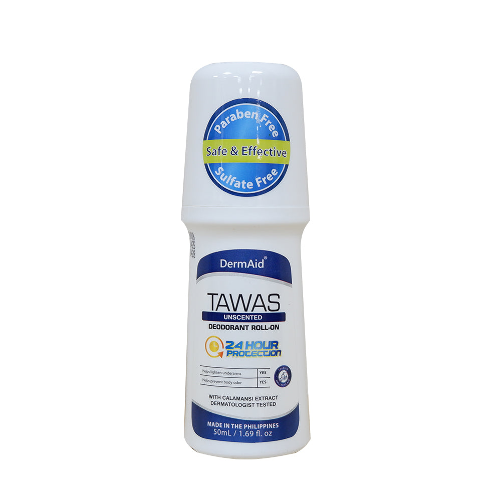 Dermaid Deo Roll On Unscented Tawas with Calamansi 50ml