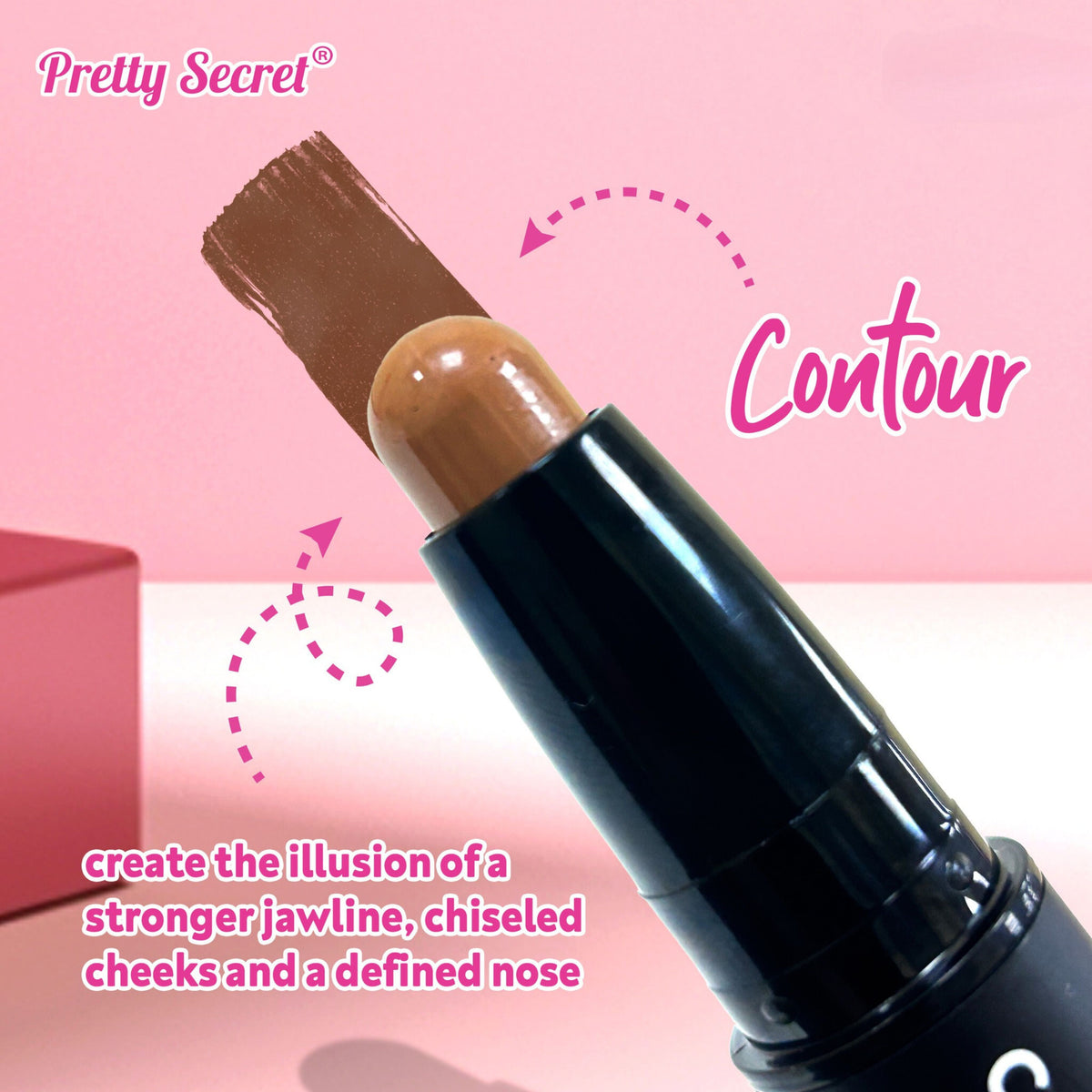 Pretty Secret Contour + Highlighter Stick - 3.5g