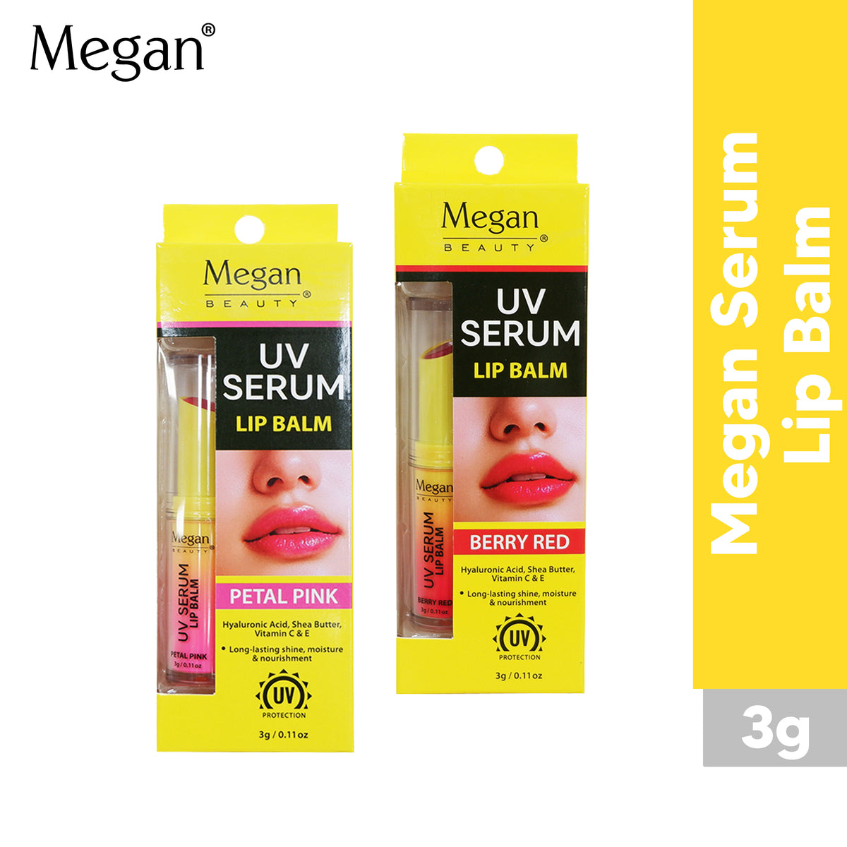 Megan Beauty Lip Balm 3g