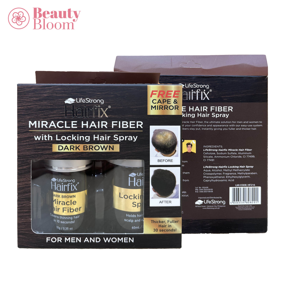 Hairfix Miracle Hair Fiber Set