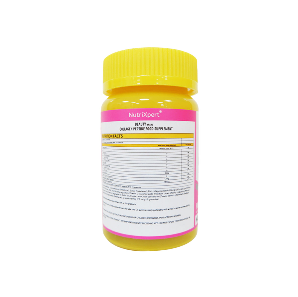 NutriXpert Beauty Collagen Peptide Gummies 30's