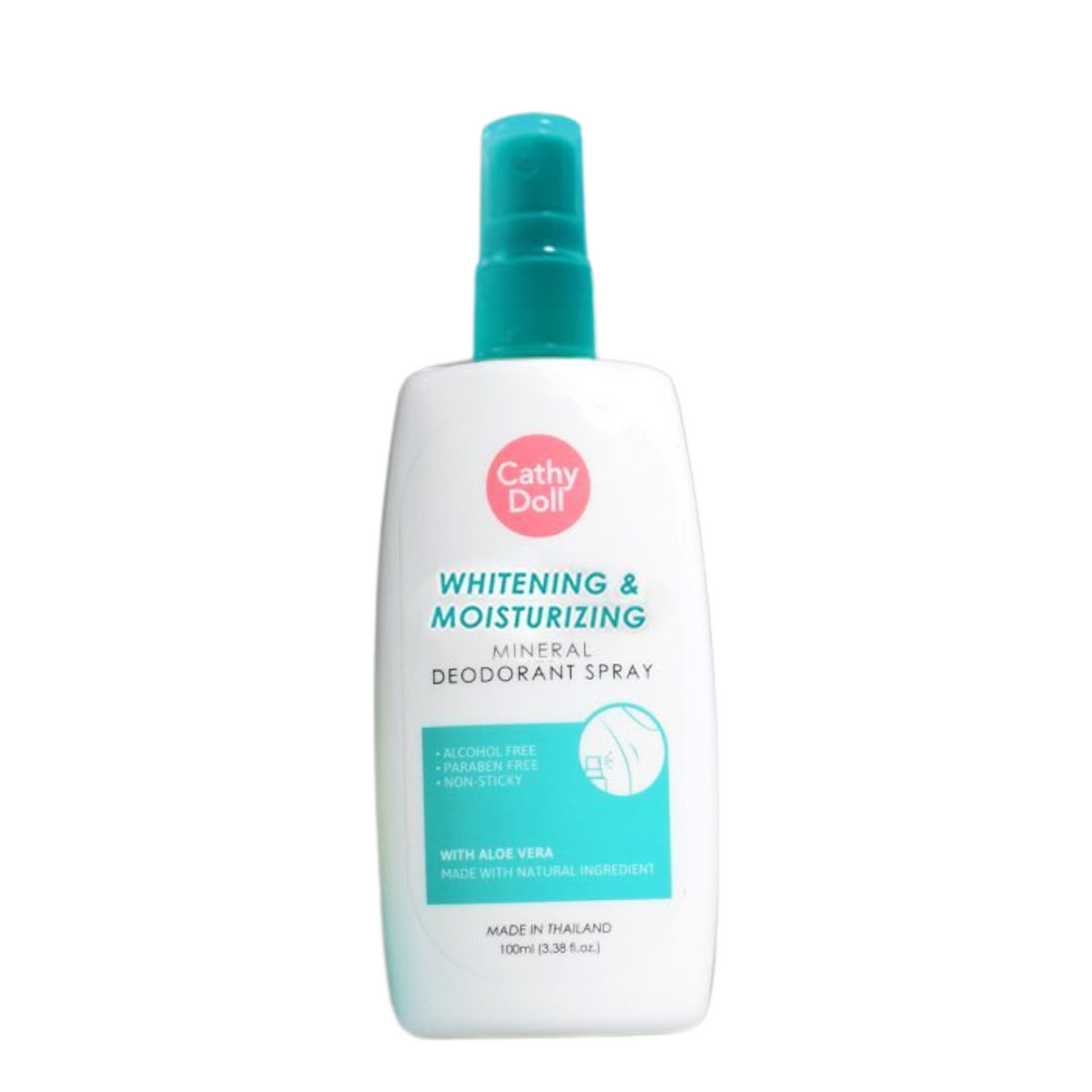 Cathy Doll Whitening & Moisturizing Mineral Deodorant Spray 100ml