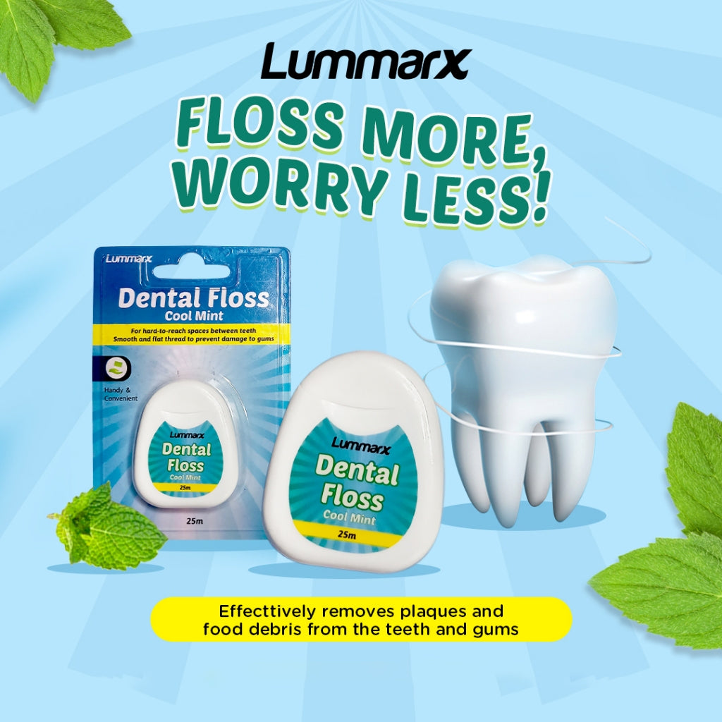 Lummarx Dental Floss Mint and Waxed