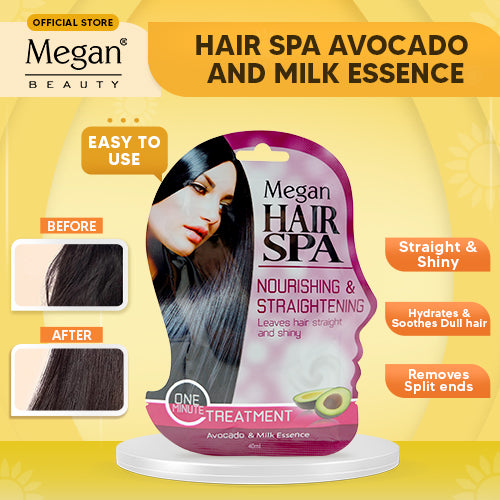 Megan Hair Spa Avocado and Milk Essence 40ml - Nourish