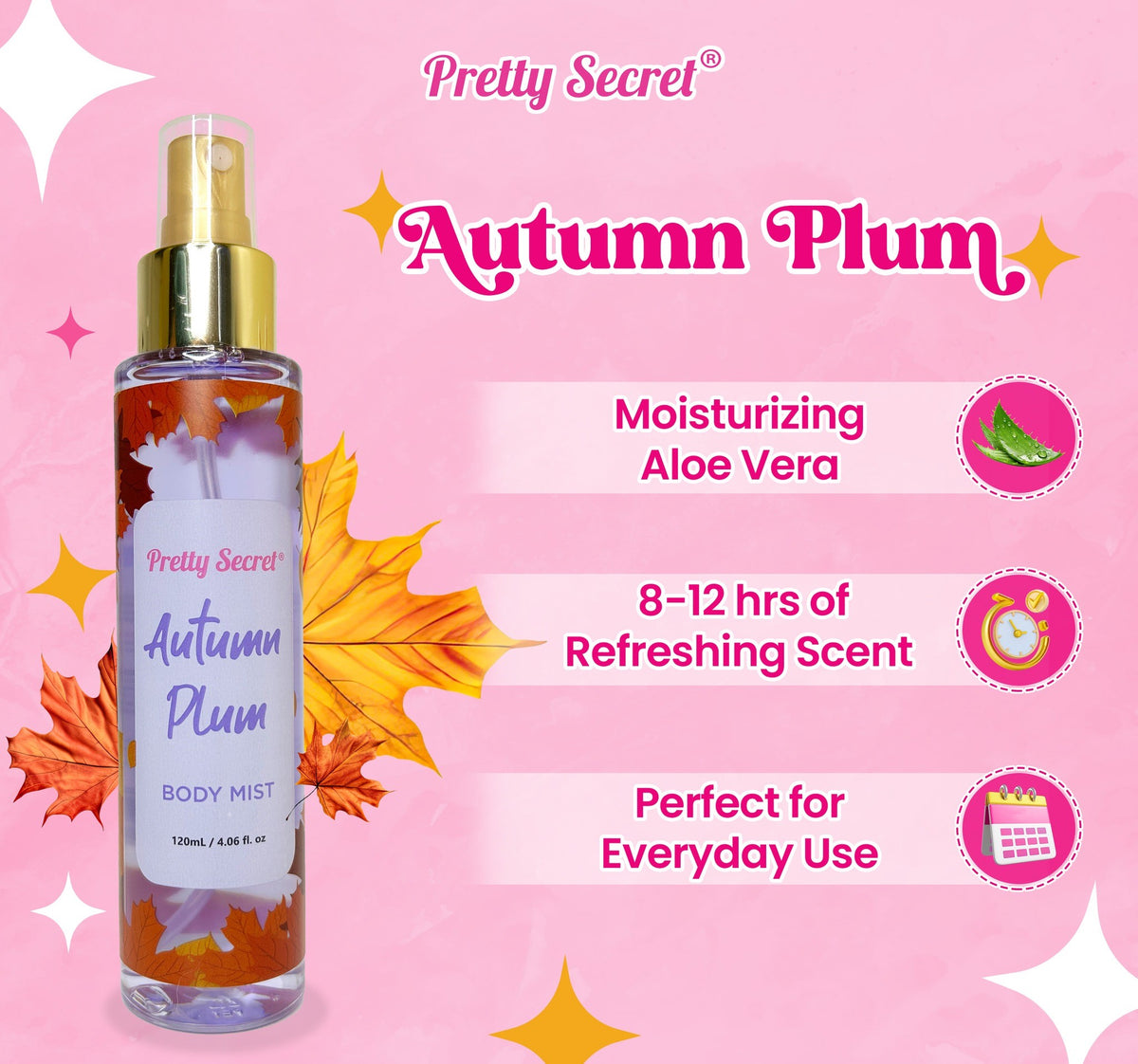 Pretty Secret Body Mist - 120ml