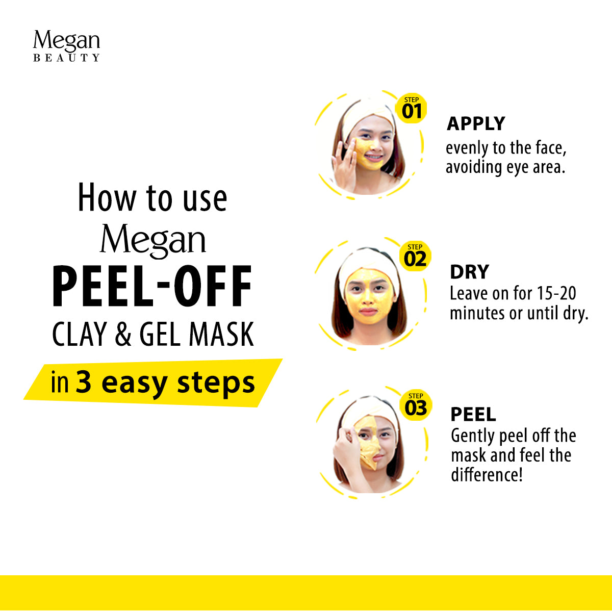 Megan Peel Off Mask - Gold Collagen