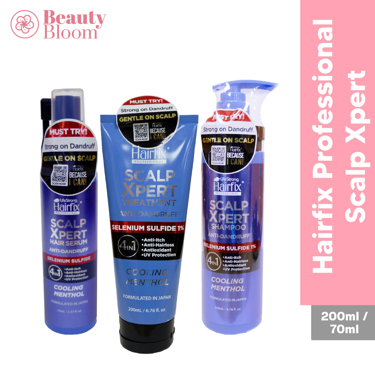 Hairfix Professional ScalpXpert -  Shampoo I  Treatment  I  Hair Serum