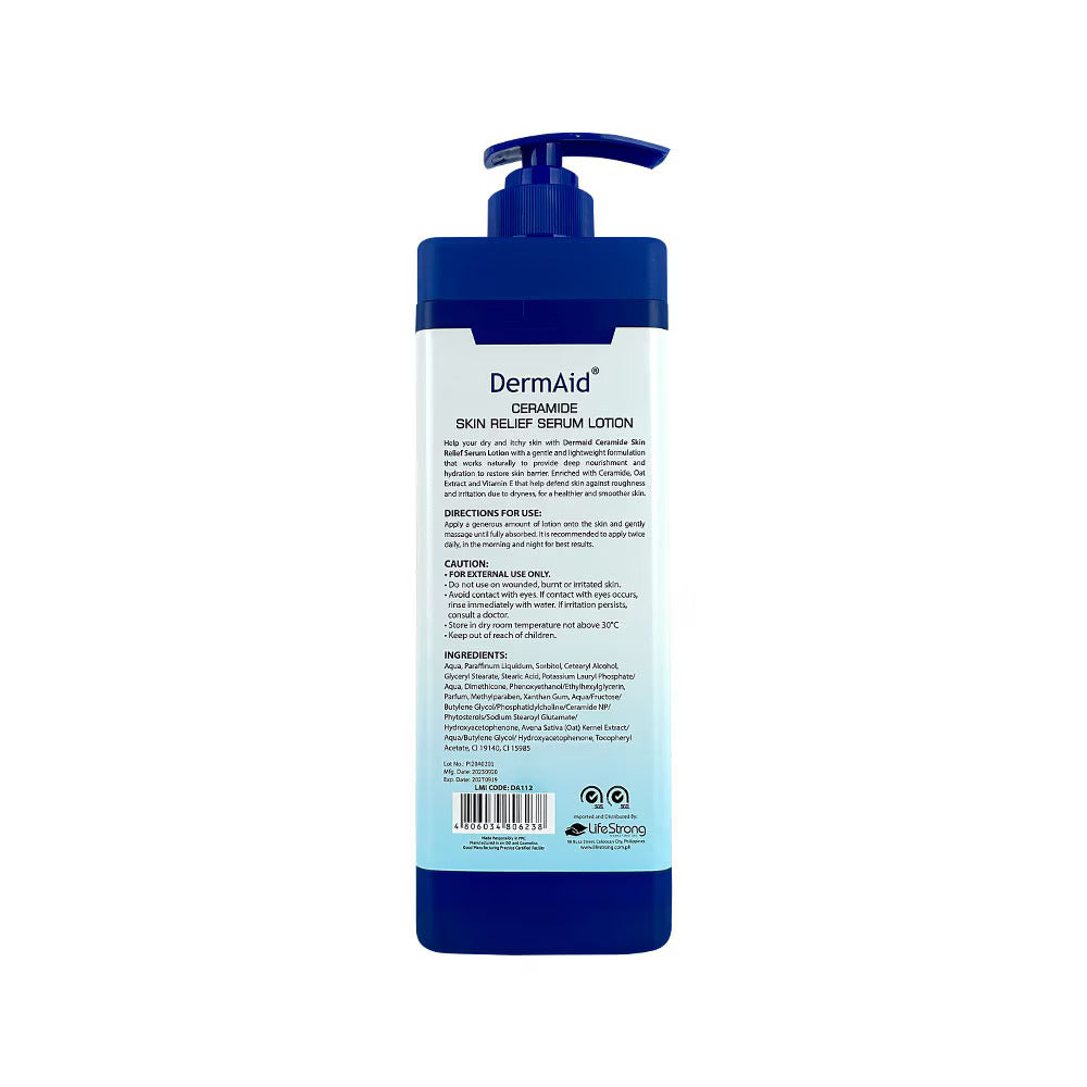 Dermaid Ceramide Skin Relief Body Lotion - 500ml