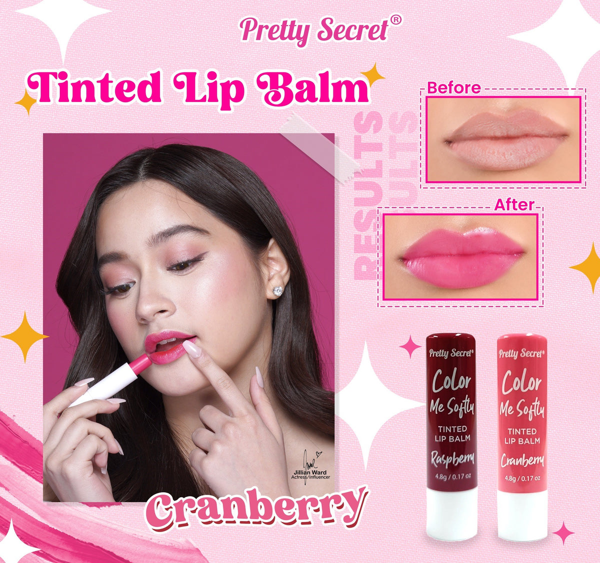Pretty Secret Tinted Lip Balm - 4.8g
