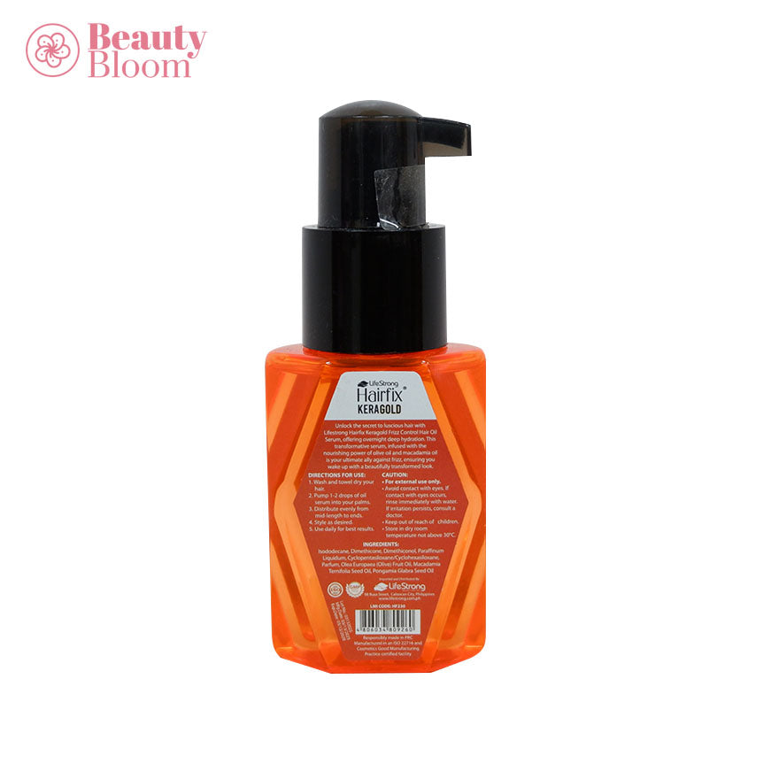 Hairfix Keragold Hair Oil Serum 65ml