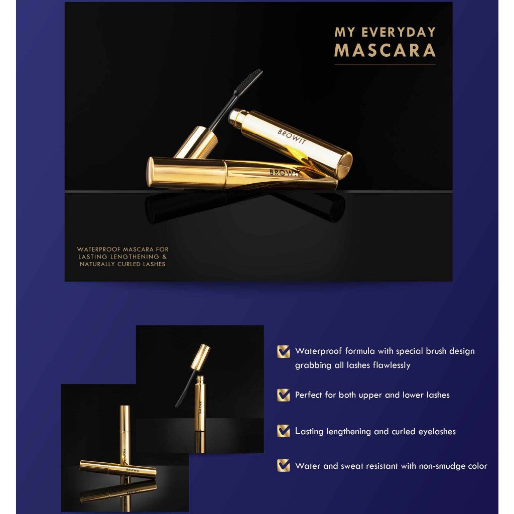 Browit My Everyday Mascara 5.5g - 01 Endless Night