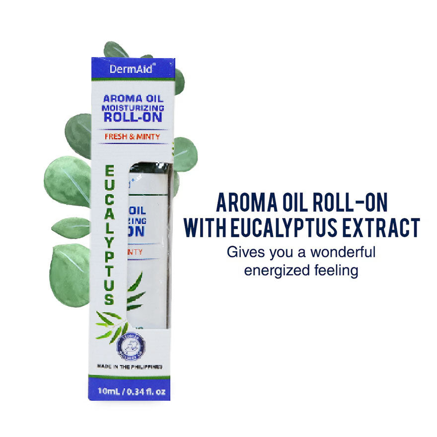 Dermaid Energy Boost Aromatherapy Roll On 10ml