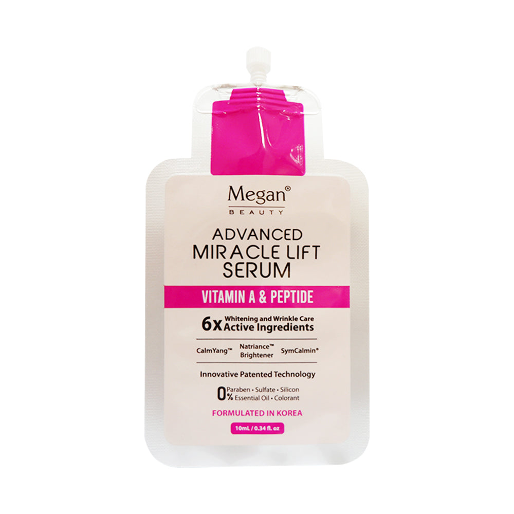 Megan Beauty Advanced Miracle Lift Serum - Vitamin A & Peptide