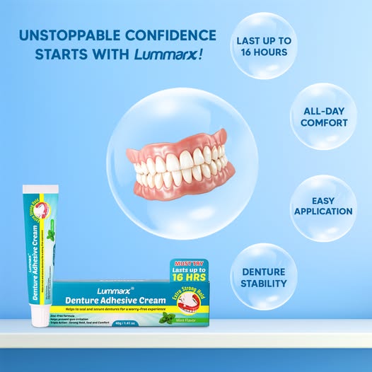 Lummarx Denture Adhesive Cream 40g