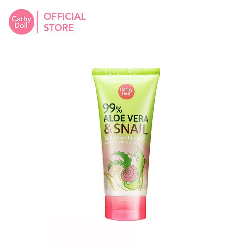 Cathy Doll Aloe Vera & Snail Serum Soothing Gel