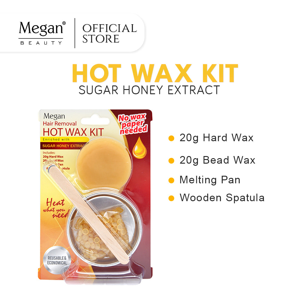 Megan Sugar Honey Hot Wax Kit