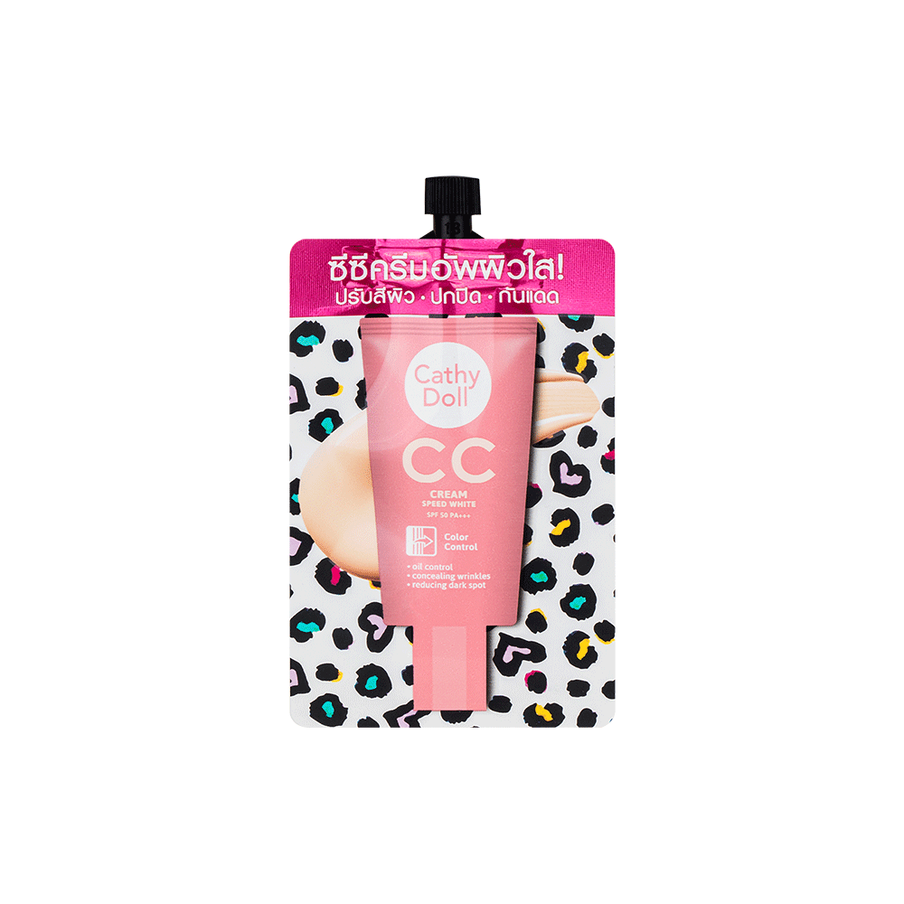 Cathy Doll Speed White CC Cream SPF PA+++ 7ml #1 Light Beige