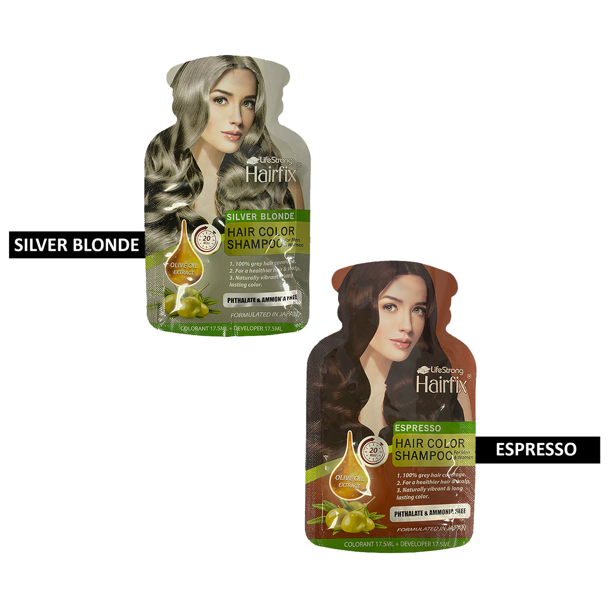 HairFix Hair Color Shampoo 35ml