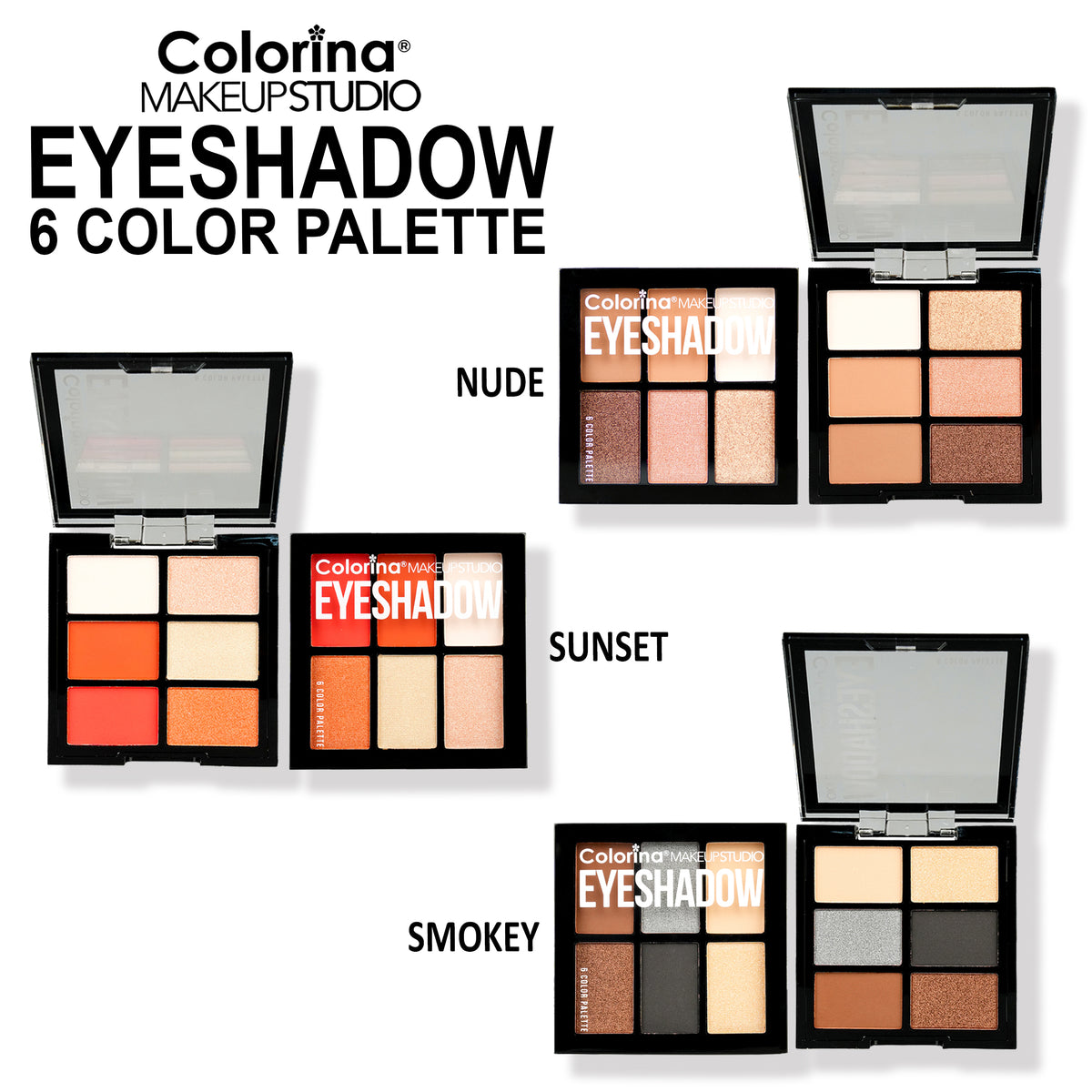Colorina Eyeshadow Palette 9.6g