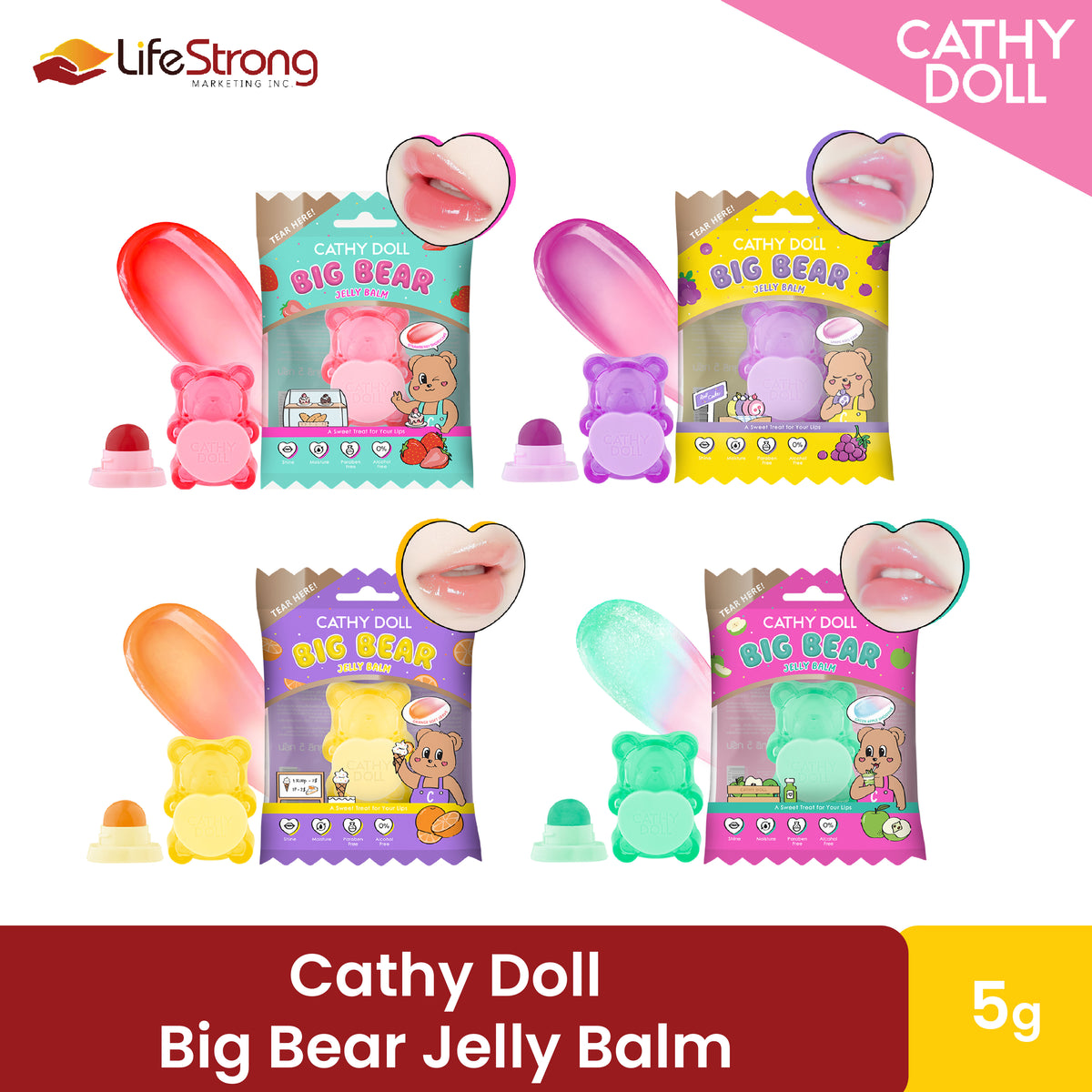 Cathy Doll Big Bear Jelly Balm 5g