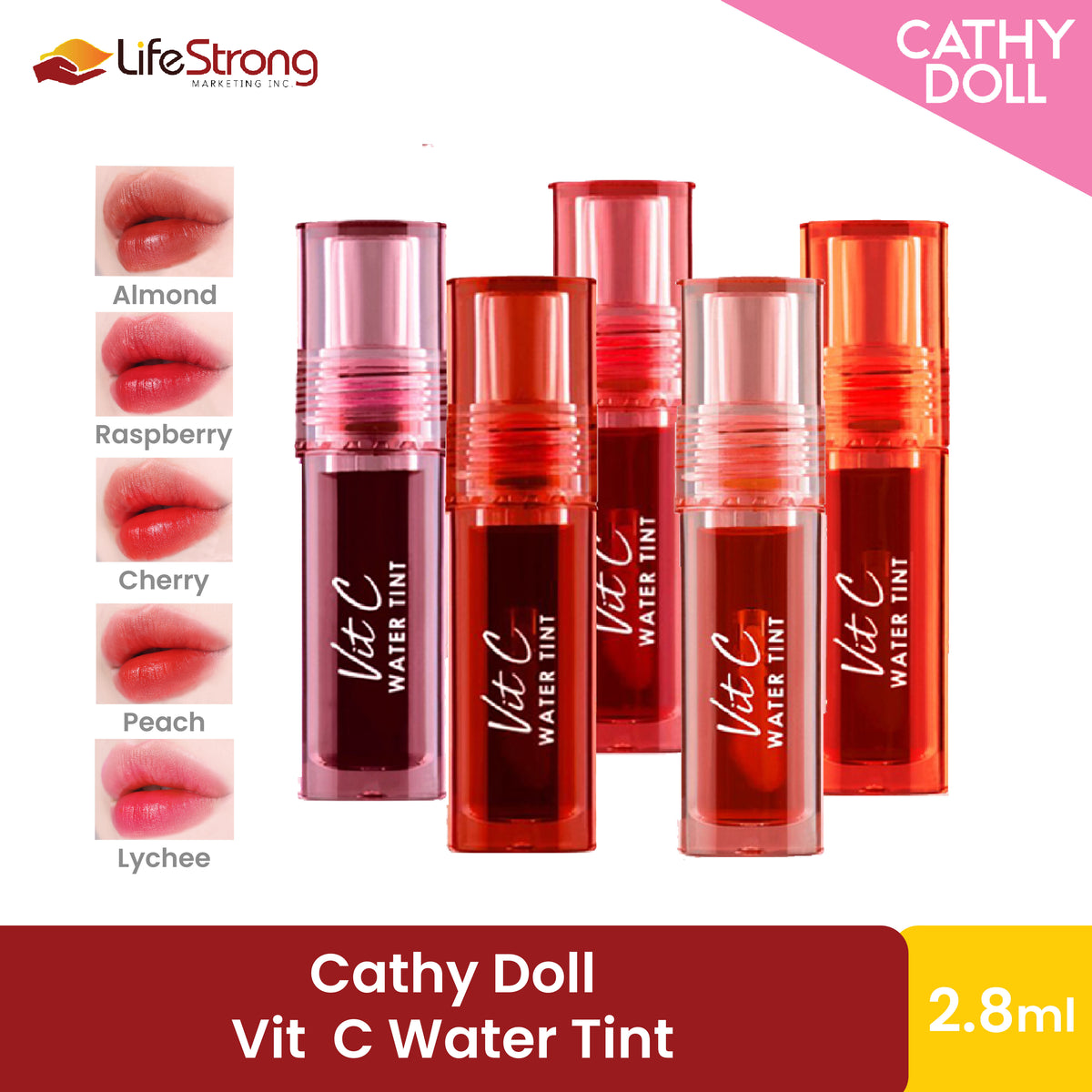 Cathy Doll Vitamin C Water Tint 2.8ml