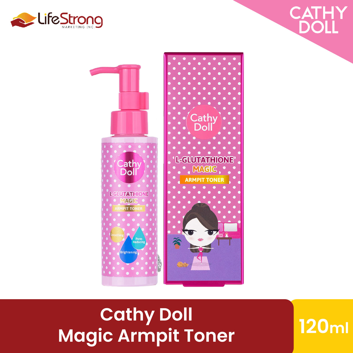Cathy Doll L-Glutathione Magic Armpit Toner - 120ml