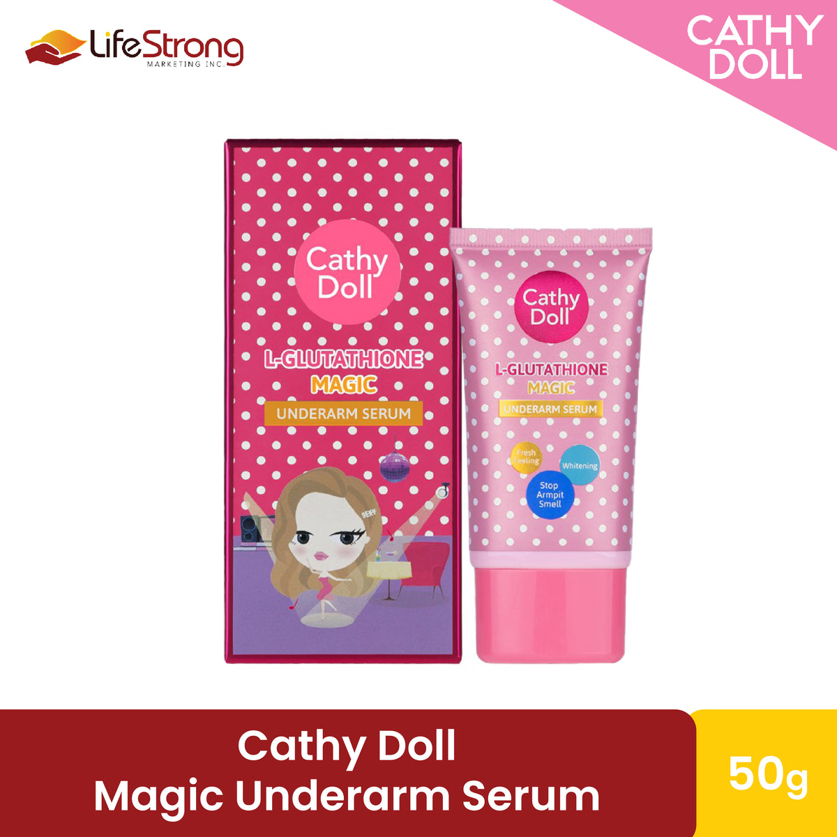 Cathy Doll L-Glutathione Magic Underarm Serum - 50g