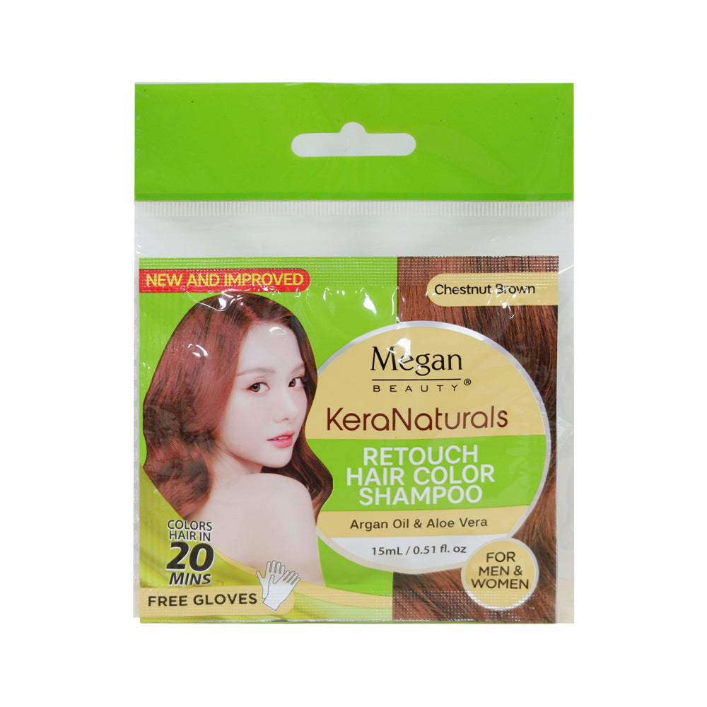 Megan Keranaturals Retouch Hair Color Shampoo 15ml