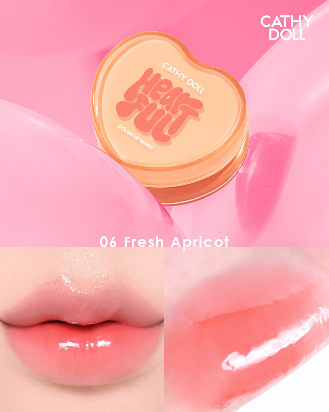 Cathy Doll Ups Heartful Color Lip Mask 7g